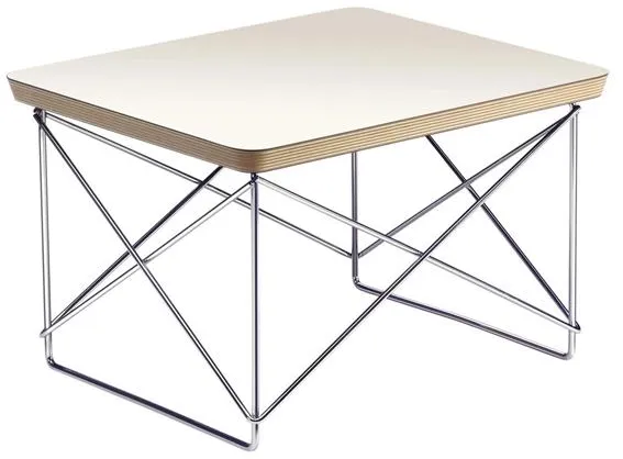 Vitra Occasional LTR Sängbord Vit/Krom